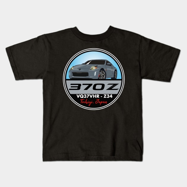 Nissan 370Z Tochigi, Japan Kids T-Shirt by Side Hustle